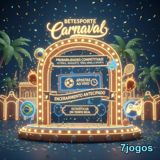 Ilustração de Explore as Apostas Esportivas com 7jogos e Odds Altas