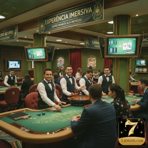 Jogadores desfrutando de jogos ao vivo em cassino online